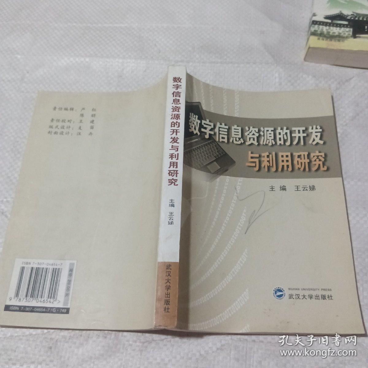 数字信息资源的开发与利用研究